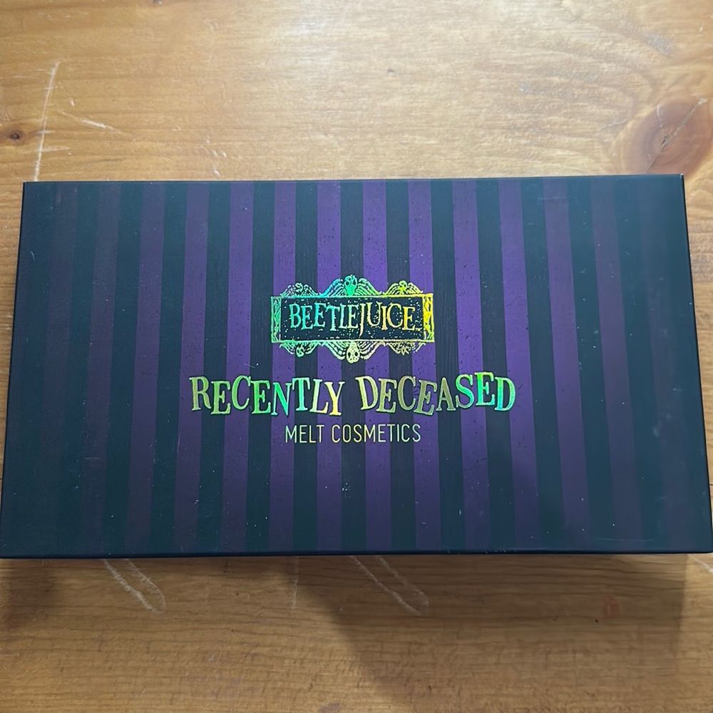 Melt Cosmetics Beetlejuice Recently Deceased Palette